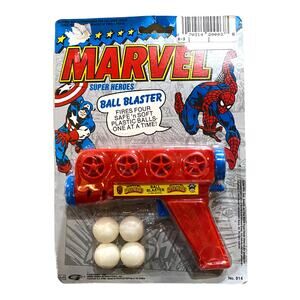 Marvel super heros ball blaster vintage 1990 new unopened